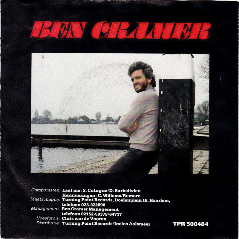 Ben Cramer - Laat Me 30898 Vinyl Singles Vinyl Zeer Goed / Hoesje Goed "VINYLSINGLES.NL"