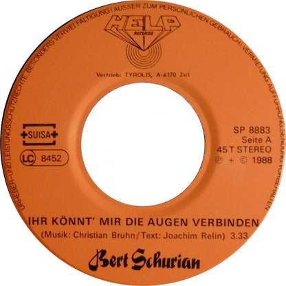 Bert Schumann - Ihr Konnt Mir Die Augen Verbinden 33391