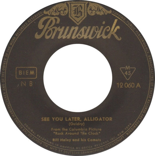 Bill Haley And His Comets - See You Later, Alligator 42454 Vinyl Singles Vinyl Goed / Hoes Generic
