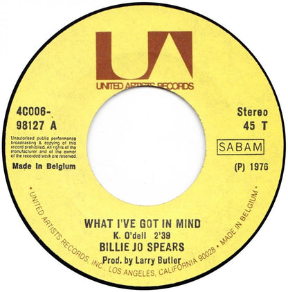 Billie Jo Spears - What I've Got In Mind 40629 Vinyl Singles Vinyl Goed / Hoes Tekst