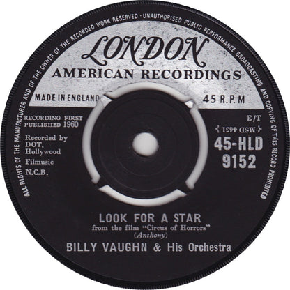 Billy Vaughn And His Orchestra - He'll Have To Go 17094