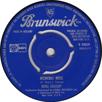 Bing Crosby - Moonlight Bay 40446 Vinyl Singles Vinyl Goed / Hoes Generic