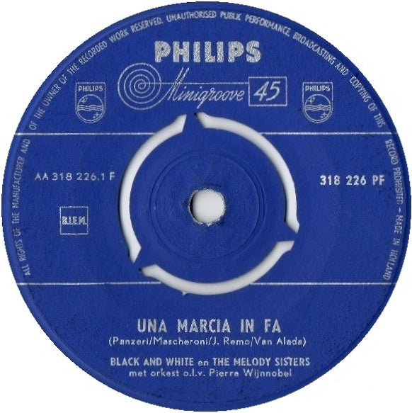 Black And White En The Melody Sisters - Una Marcia In Fa 16217