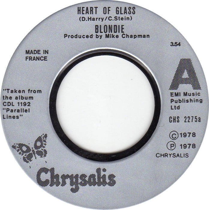 Blondie - Heart Of Glass 42074 Vinyl Singles Vinyl Goed / Hoes Goed
