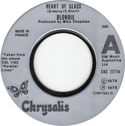 Blondie - Heart Of Glass 42074 Vinyl Singles Vinyl Goed / Hoes Goed