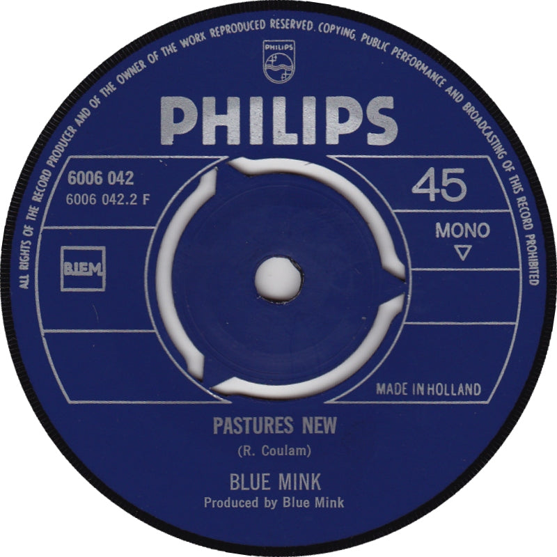 Blue Mink - Our World 30185 Vinyl Singles Vinyl Zeer Goed / Hoesje Goed "VINYLSINGLES.NL"