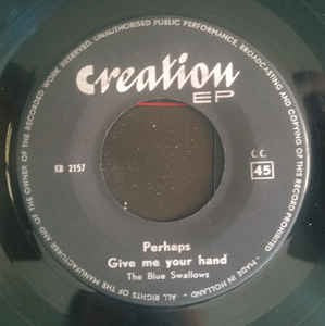 Blue Swallows - Perhaps 23769 Vinyl Singles EP Vinyl Zeer Goed / Hoesje Generic "VINYLSINGLES.NL"