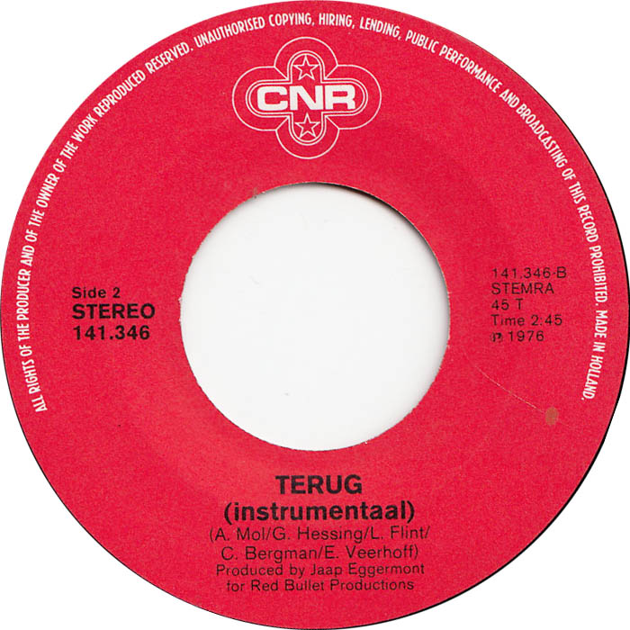 Bob Bouber - Voor Niets 42666b Vinyl Singles Vinyl Goed / Hoes Tekst