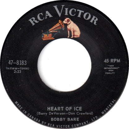 Bobby Bare - Detroit City Vinyl Singles Vinyl Zeer Goed / Hoesje Generic "VINYLSINGLES.NL"