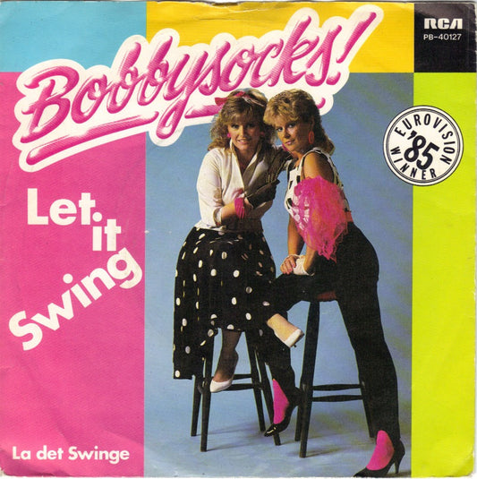 Bobbysocks - Let It Swing 39599 Vinyl Singles Vinyl Zeer Goed / Hoesje Goed "VINYLSINGLES.NL"