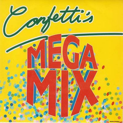 Confetti's - Megamix Vinyl Singles Vinyl Zeer Goed / Hoesje Goed "VINYLSINGLES.NL"