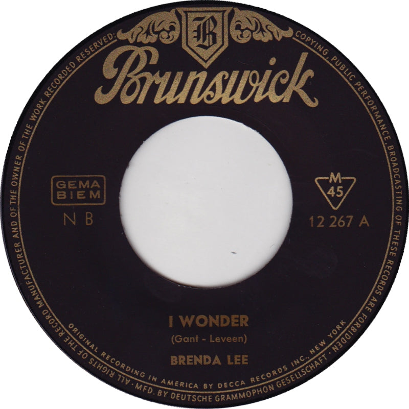 Brenda Lee - Ich frage mich 16259