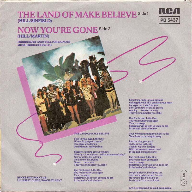 Bucks Fizz - The Land Of Make Believe 15552