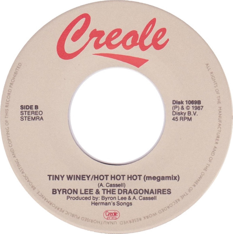 Byron Lee And The Dragonaires - Tiny Winey 31348