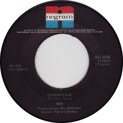 BZN - Goodbye Sue 41592 Vinyl Singles Toevoegen Vinyl Goed / Hoes Generic