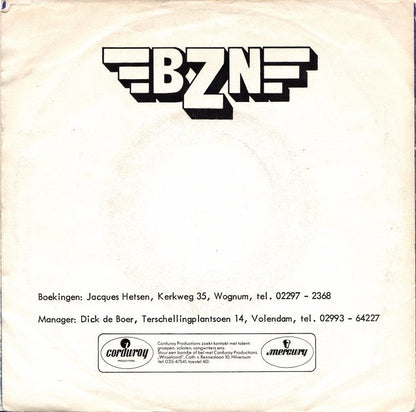 BZN - The Clown 35392 Vinyl Singles Vinyl Zeer Goed / Hoesje Goed "VINYLSINGLES.NL"