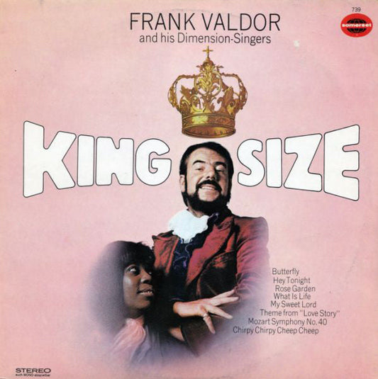 Frank Valdor And His Dimension-Singers - Kingsize (LP) 40670