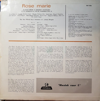 New World Show Orchestra - Rose Marie (LP) 44162 Vinyl LP Vinyl Goed / Hoes Goed