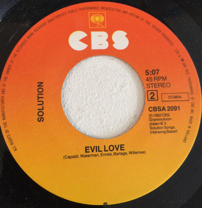 Solution - Run Away 10003 Vinyl Singles Vinyl Goed / Hoes Goed