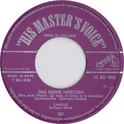 Camillo - Sag Warum Vinyl Singles Vinyl Goed / Hoes Generic