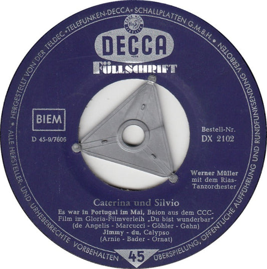 Caterina Und Silvio - Sweet Sweetheart 08153 Vinyl Singles Vinyl Goed / Hoes Generic