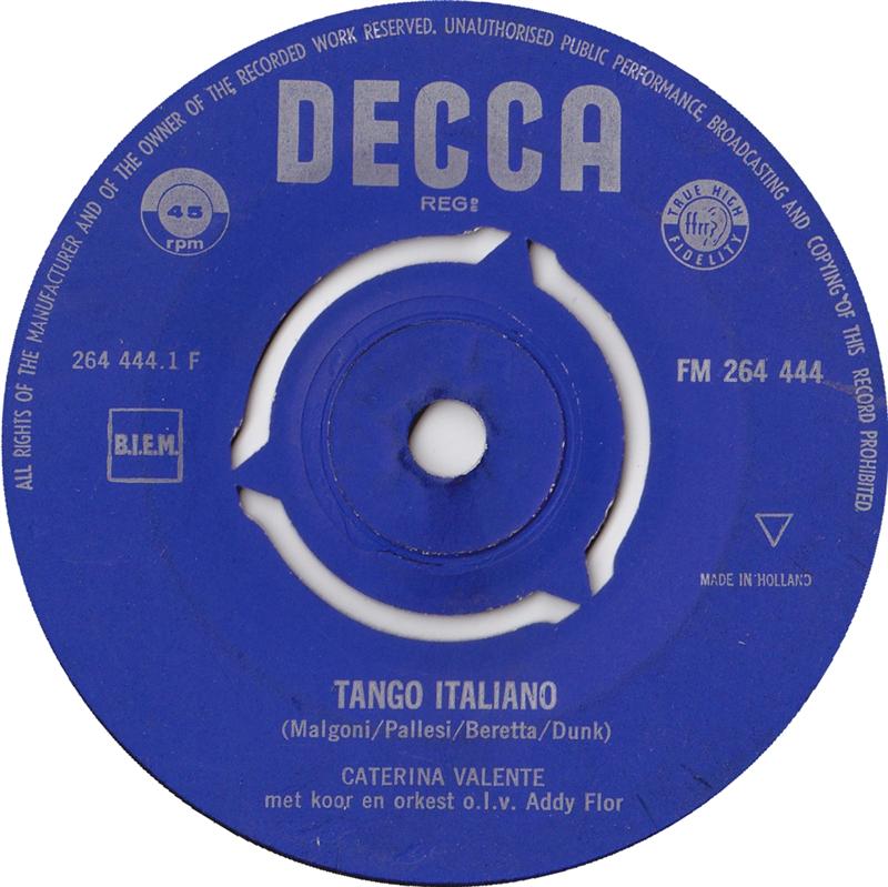 Caterina Valente – Tango Italiano 11034