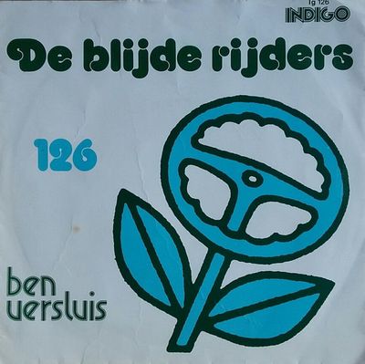 Ben Versluis - De Blijde Rijders Vinyl Singles Vinyl Zeer Goed / Hoesje Goed "VINYLSINGLES.NL"