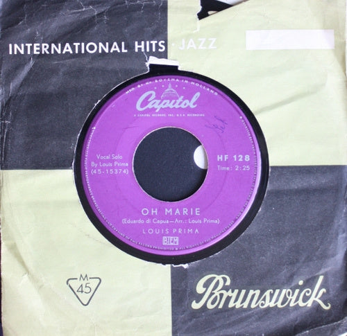 Louis Prima - Oh Marie 40835