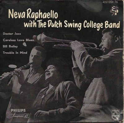 Dutch Swing College Band - Neva Raphaello With The Dutch Swing College Band Vinyl Singles Vinyl Zeer Goed / Hoesje Goed "VINYLSINGLES.NL"
