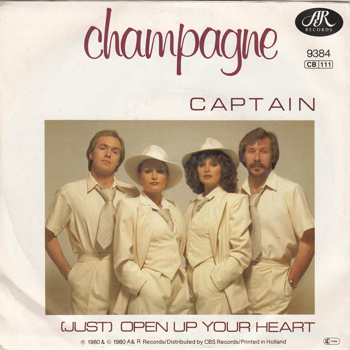 Champagne - Captain 30819 Vinyl Singles Vinyl Zeer Goed / Hoesje Goed "VINYLSINGLES.NL"