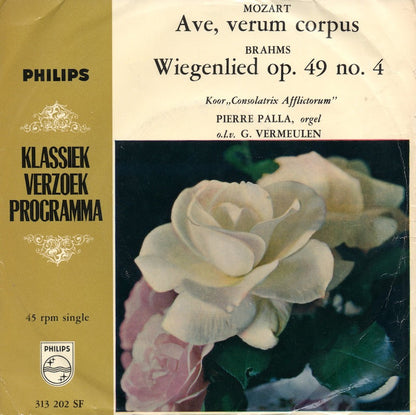 Mozart, Brahms, Consolatrix Afflictorum, Pierre Palla, G. Vermeulen – Classical Request Program 13178