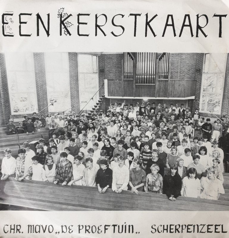 Chr. Mavo De Proeftuin Scherpenzeel - Een Kerstkaart 13180 Vinyl Singles Vinyl Zeer Goed / Hoesje Goed "VINYLSINGLES.NL"