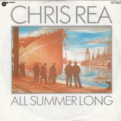 Chris Rea - All Summer Long 30391 Vinyl Singles Vinyl Zeer Goed / Hoesje Goed "VINYLSINGLES.NL"
