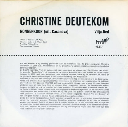Christine Deutekom – Nonnenchor 39835
