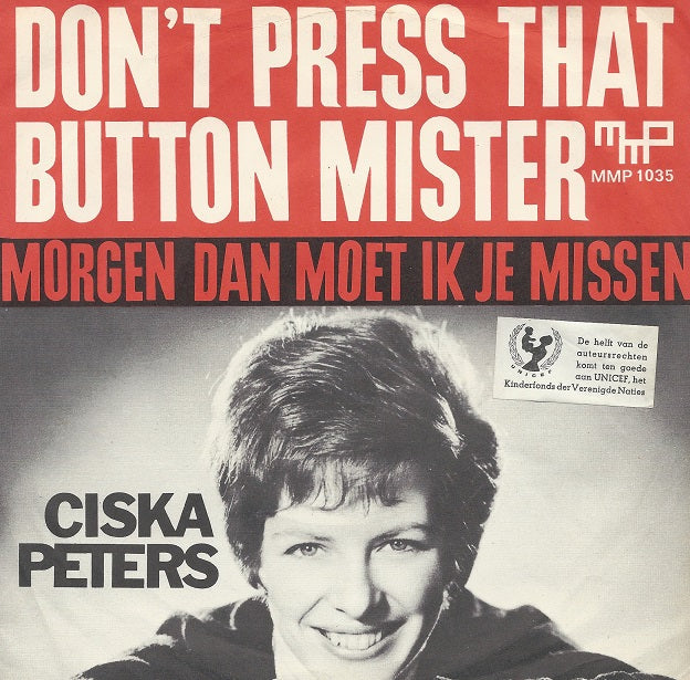 Ciska Peters - Drücken Sie nicht diesen Knopf, Mister