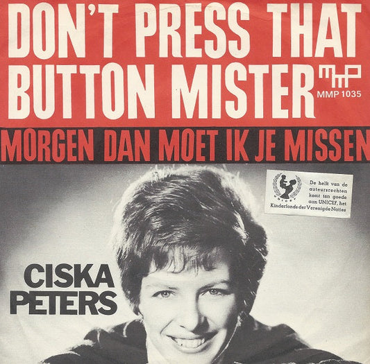 Ciska Peters - Drücken Sie nicht diesen Knopf, Mister