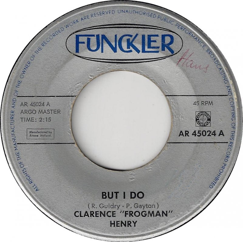 Clarence Frogman Henry – Aber ich tue es 16024 (B)