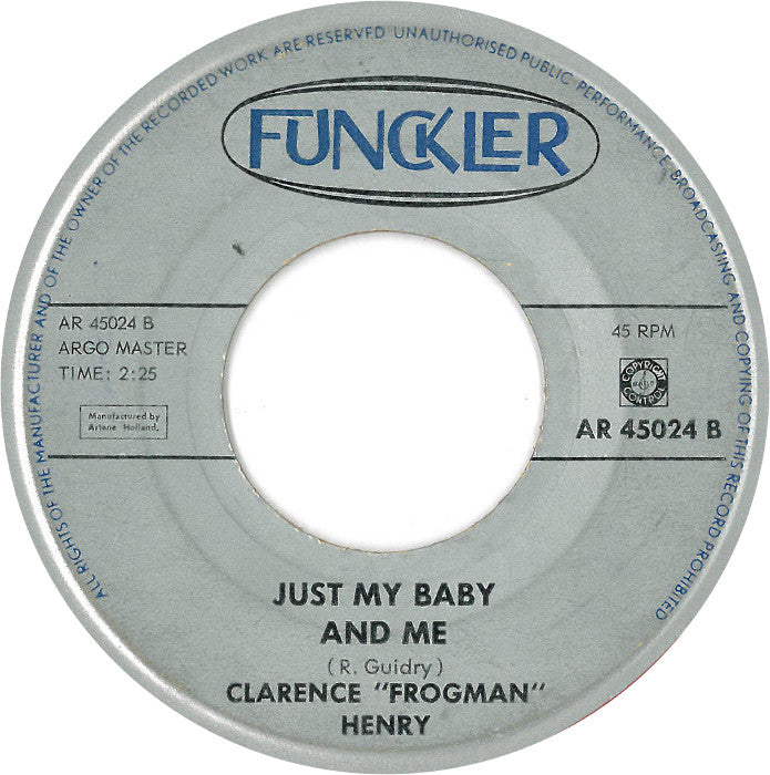 Clarence Frogman Henry – Aber ich tue es 16024 (B)