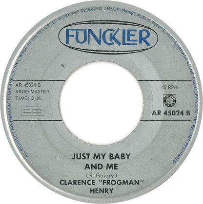 Clarence Frogman Henry – Aber ich tue es 16024 (B)
