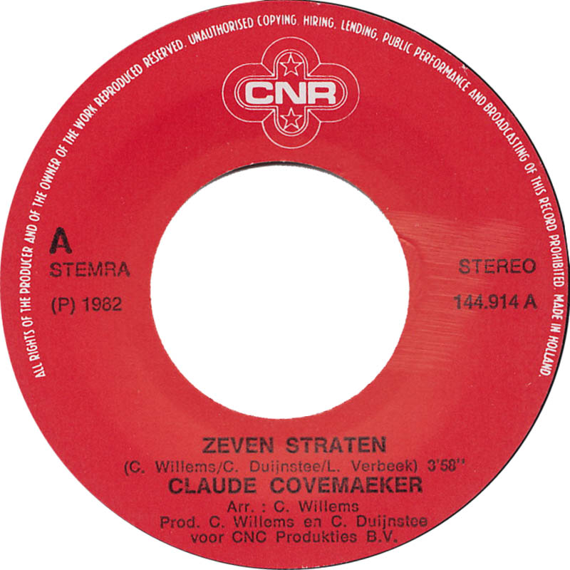 Claude Covemaeker - Sieben Straßen 14186