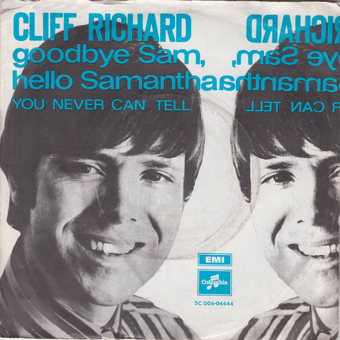 Cliff Richard - Goodbye Sam, Hello Samantha 08534 Vinyl Singles Vinyl Goed / Hoes Goed