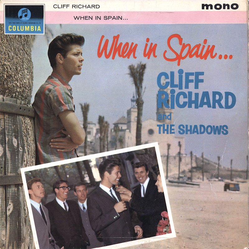 Cliff Richard & The Shadows - When In Spain (LP) Vinyl LP Vinyl Zeer Goed / Hoes Goed "VINYLSINGLES.NL"