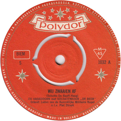 Co Hagedoorn - Wij Zwaaien Af 14578 Vinyl Singles Vinyl Zeer Goed / Hoesje Generic "VINYLSINGLES.NL"