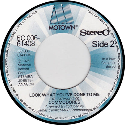Commodores - Three Times A Lady Vinyl Singles Vinyl Zeer Goed / Hoesje Generic "VINYLSINGLES.NL"