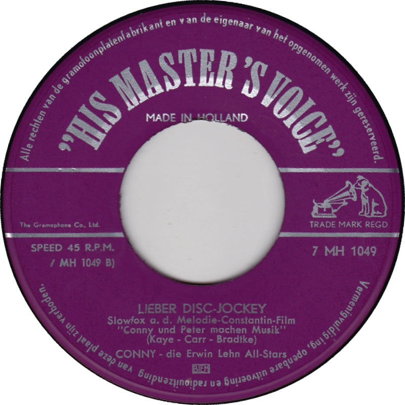 Conny - Kleine Lucienneb Vinyl Singles Vinyl Goed / Hoesje Redelijk "VINYLSINGLES.NL"