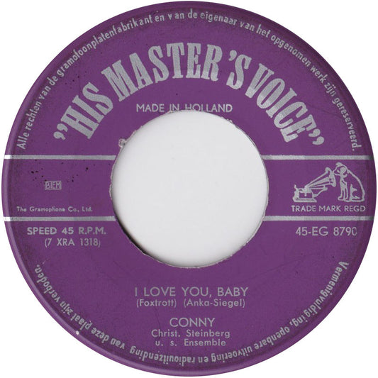 Conny Froboess - Ich liebe dich, Baby