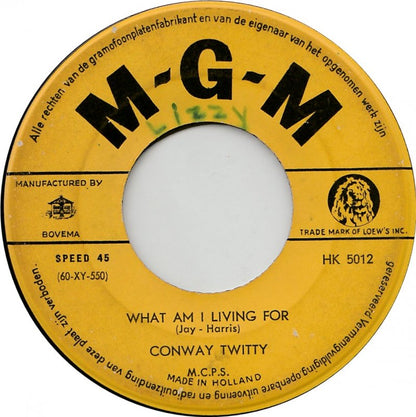 Conway Twitty - The Hurt In My Heart 02193