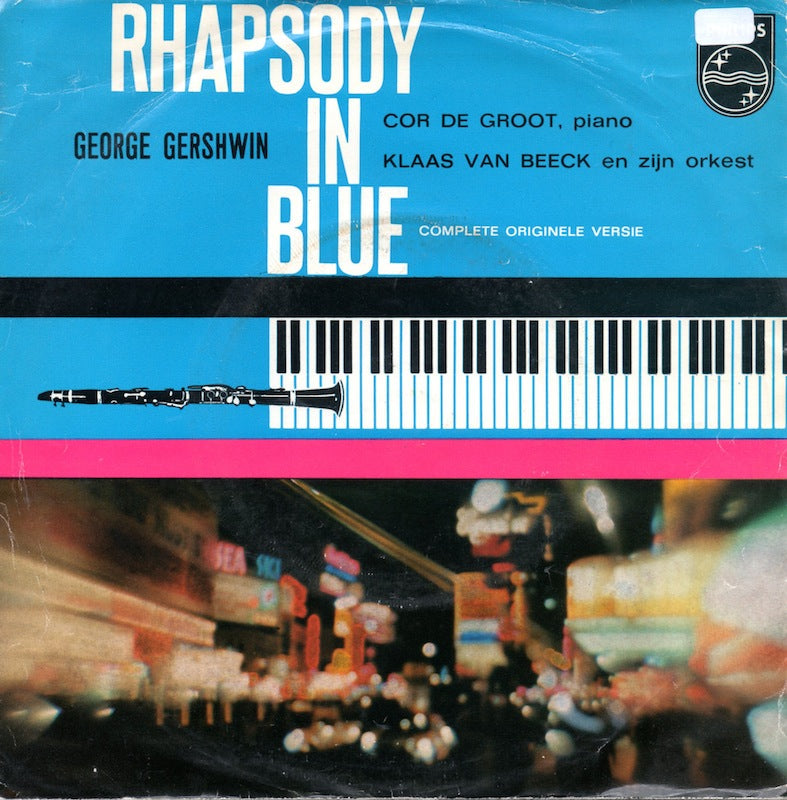 Cor de Groot - Rhapsody In Blue Vinyl Singles Vinyl Zeer Goed / Hoesje Goed "VINYLSINGLES.NL"