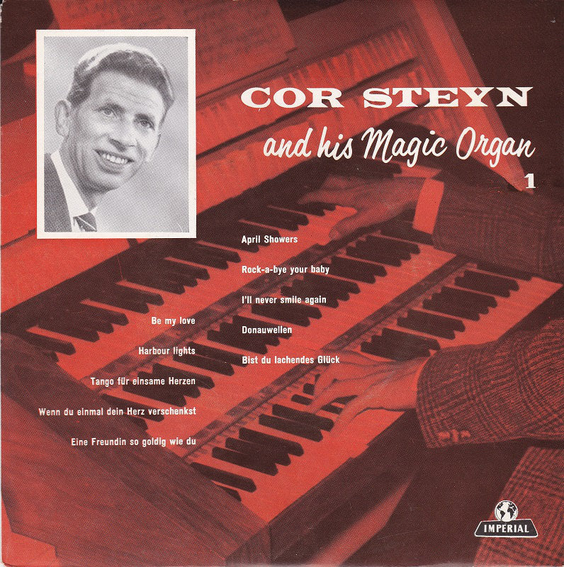Cor Steyn - Cor Steyn And His Magic Organ 1 10056 Vinyl Singles EP Vinyl Goed / Hoes Goed