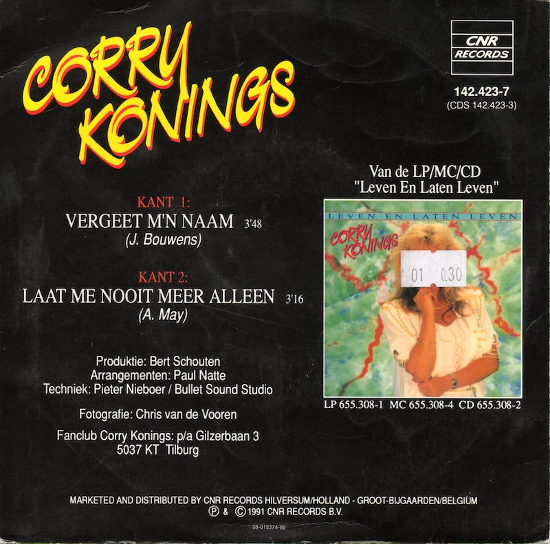 Corry Konings - Vergiss meinen Namen 32911
